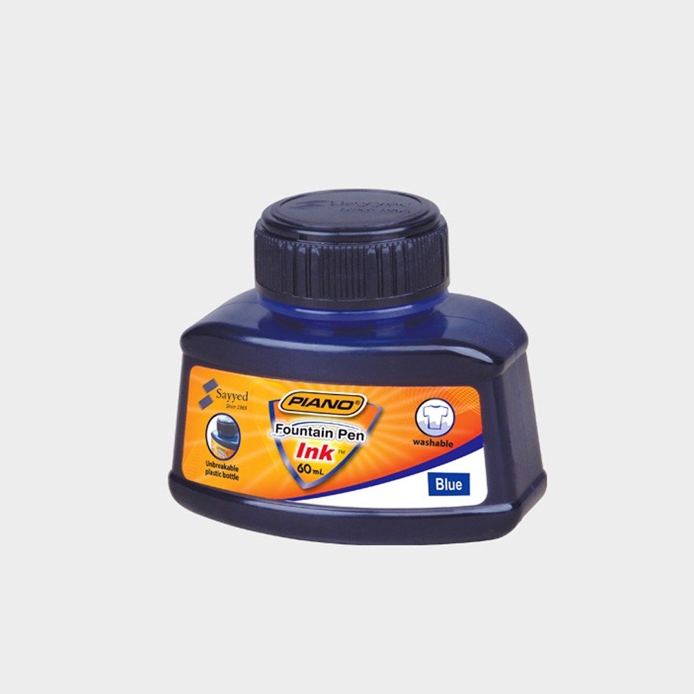 Piano Fountain Pen Ink Blue Bottle 60ml